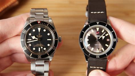 rado captain cook vs tudor black bay|tudor black bay case.